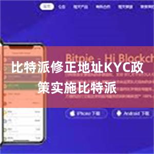 比特派修正地址KYC政策实施比特派